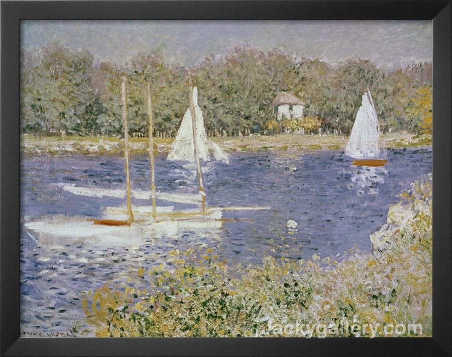 Basin D Argenteuil by Claude Monet paintings reproduction